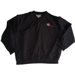 Colorado Timberline Black Pullover Zippered Sleeve Auto Auction Shirt Jacket XL